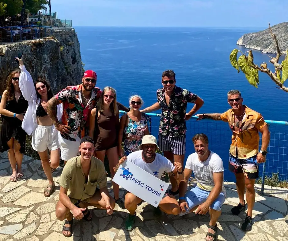 Najwyższy Klif na wyspie Kambi - Kampi - Zakynthos, wakacje w Grecji, Zakynthos wycieczki po polsku