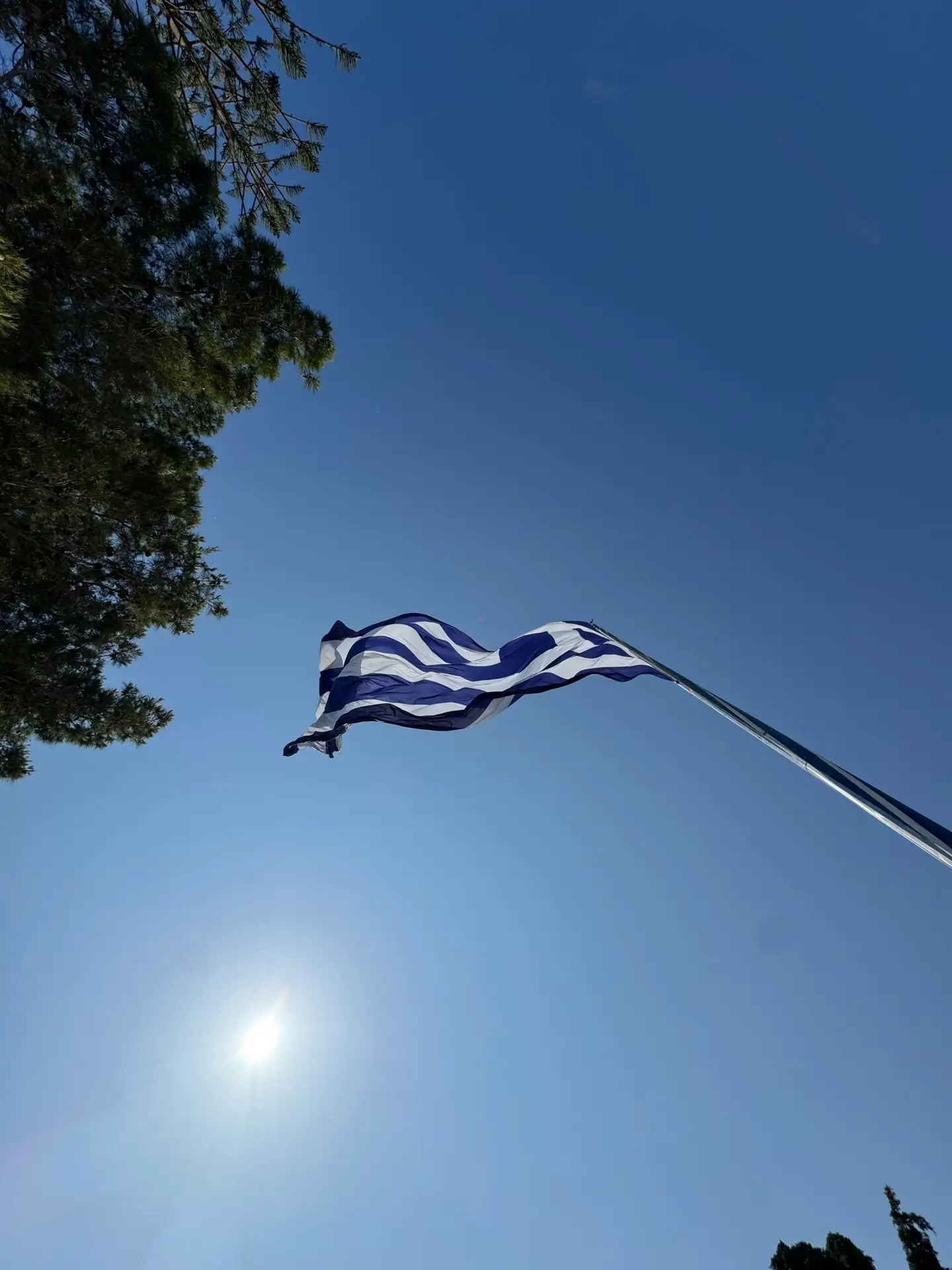 Największa Flaga Grecji Przylądek Keri Zakynthos