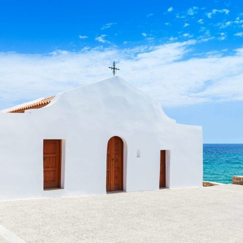 Agios Nikolaos - kościółek na plaży świętego Mikołaja na Zakynthos, Grecja - wycieczki lokalne dla dzieci z przewodnikiem po polsku
